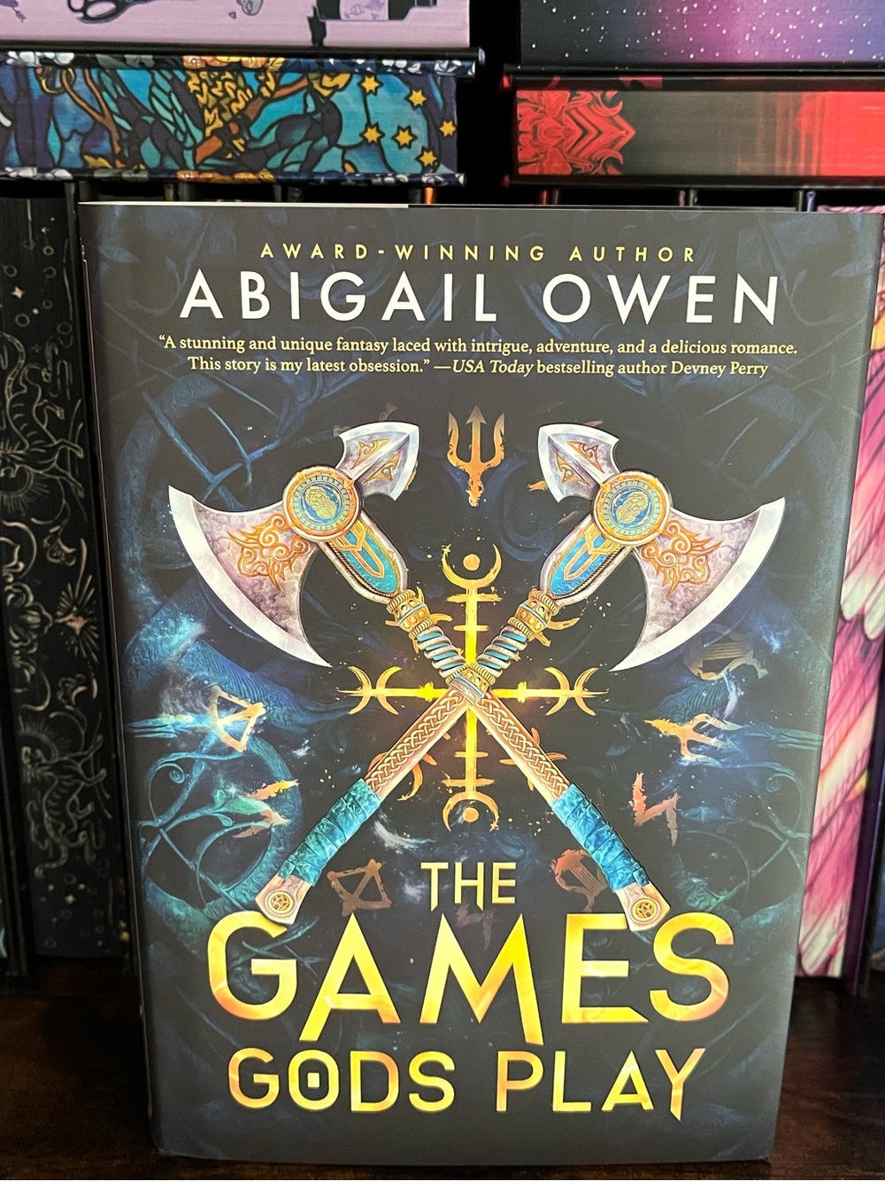 The Games Gods Play by Abigail Owen
Hardcover Deluxe OOP